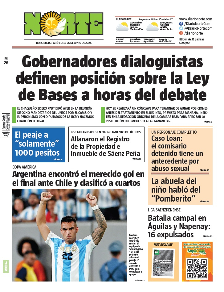 Edición del 26/06/2024