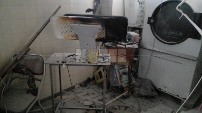 Charata: explosión en lavadero del hospital dejó una persona herida y daños importantes