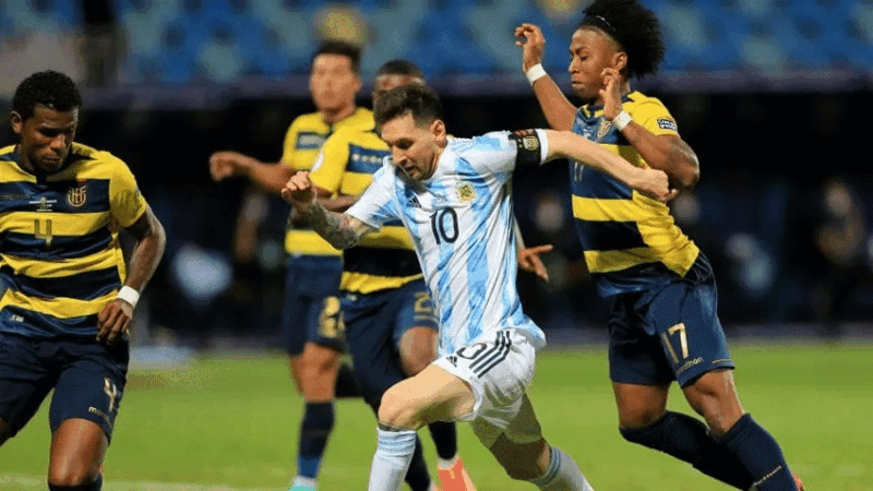 El historial entre Argentina y Ecuador