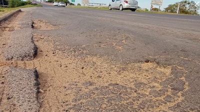 El peaje aumenta pero transitar la autovía 16 es toda una odisea