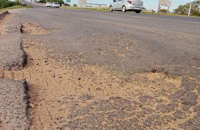 El peaje aumenta pero transitar la autovía 16 es toda una odisea