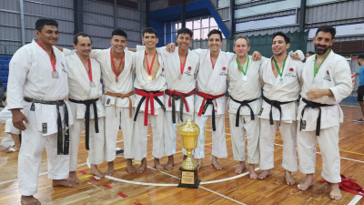 Chaco en el podio del Torneo Internacional de Karate