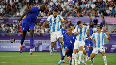 Argentina pierde 1-0 con Francia desde el inicio del partido por los cuartos de final