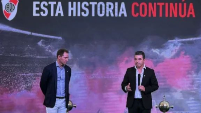 Marcelo Gallardo, en su regreso como DT de River: "Vamos a ir por todo lo que está en juego"