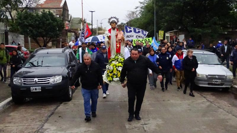 Sindicatos y movimientos de trabajadores honraron a San Cayetano