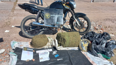 Incautaron más de cincuenta kilogramos de marihuana en dos encomiendas