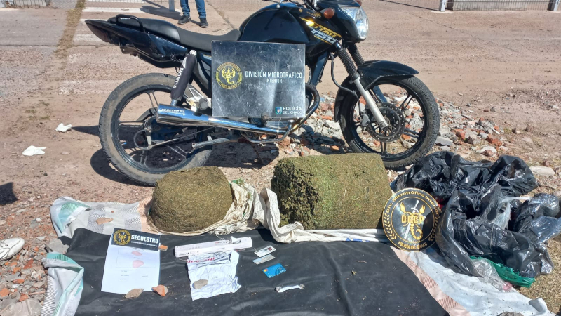 Incautaron más de cincuenta kilogramos de marihuana en dos encomiendas