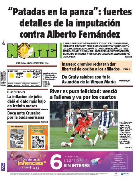 Edición del 15/08/2024