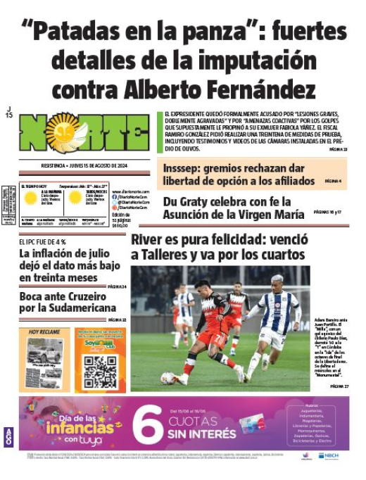 Edición del 15/08/2024