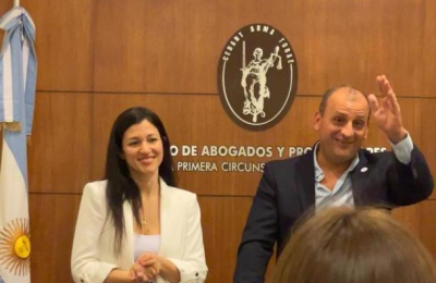 Ricardo Urturi y Cecilia Morante, la fórmula del Consejo de Abogados