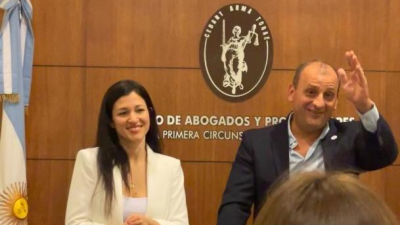Ricardo Urturi y Cecilia Morante, la fórmula del Consejo de Abogados