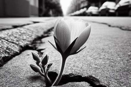 Una flor en la vereda.jpeg