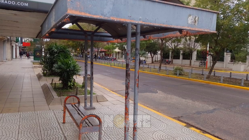 Un nuevo paro de colectivos complicó la jornada de los usuarios