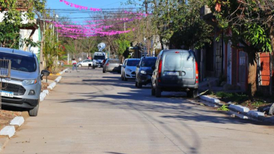 La Municipalidad inauguró quince cuadras de pavimento en el barrio San Miguel