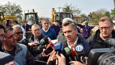 "Estamos decididos a conectar la ciudad", remarcó el gobernador Zdero