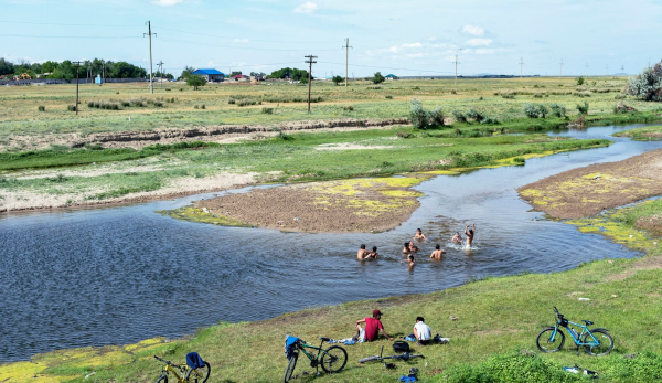 Región de Karaganda en Kazajistán.