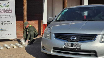Un chaqueño atrapado con un millonario cargamento de cocaína
