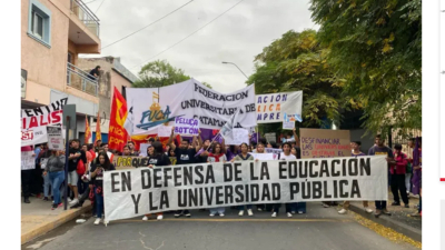 Universitarios anuncian paro y movilización para el jueves 26