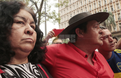 Tito López, su esposa e hijos ante el Tribunal Oral Federal