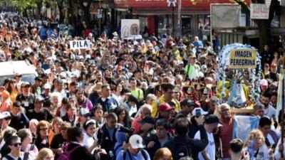 Caminata a la Basílica de Luján: miles de personas participan en la 50º edición