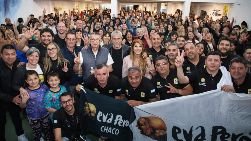 San Martín: se oficializó la "Eva Perón Chaco"