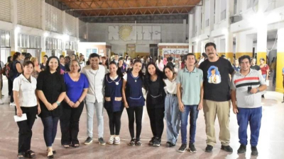 Presentaron flamante centro de estudiantes del Instituto Superior Sarmiento