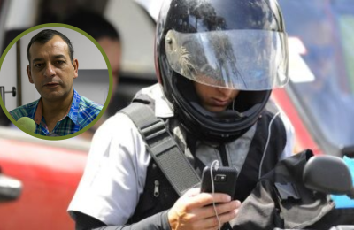 "El problema del celular es tan grave como la alcoholemia y la falta de casco"