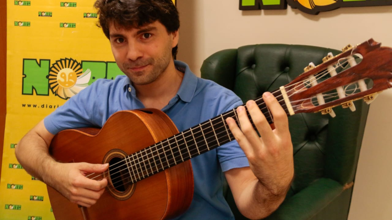 Nahuel López Pontón anunció su concierto "El entrepiso" en el Centro Cultural Ercilio Castillo