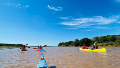 Bicicleta y canoa, propuesta ideal para el domingo