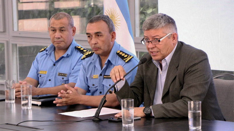 El gobierno informó una fuerte caída de los índices delictivos en la provincia