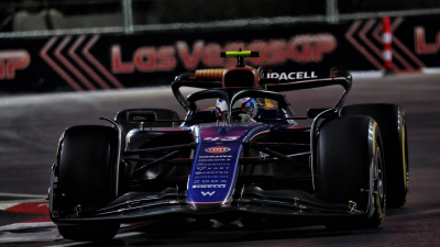 Franco Colapinto finalizó 18° en su segunda práctica libre en el Gran Premio de Las Vegas de Fórmula 1