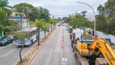 Desde el lunes 25, inicia nueva etapa de repavimentación de la avenida 9 de Julio