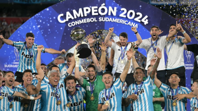 Racing goleó y se coronó campeón de la Copa Conmebol Sudamericana