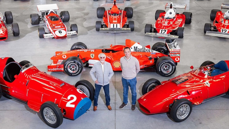 El particular motivo por el que Bernie Ecclestone vende su colección de autos