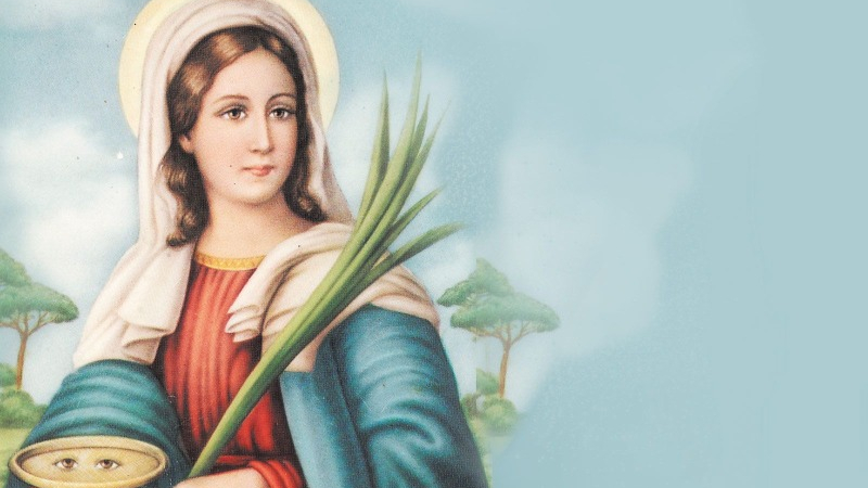 Invitan a la celebración de San Lucia, patrona de la vista