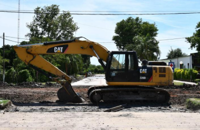 Continúan las obras de pavimento en Cote Lai