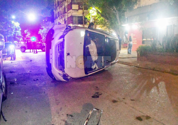 <p>Accidentes en el microcentro de Resistencia.</p>
