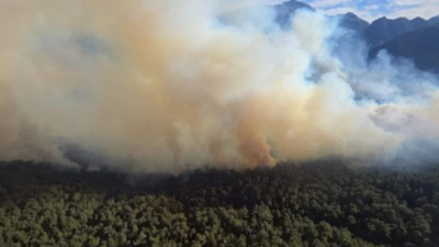 Bariloche en alerta extrema por incendios
