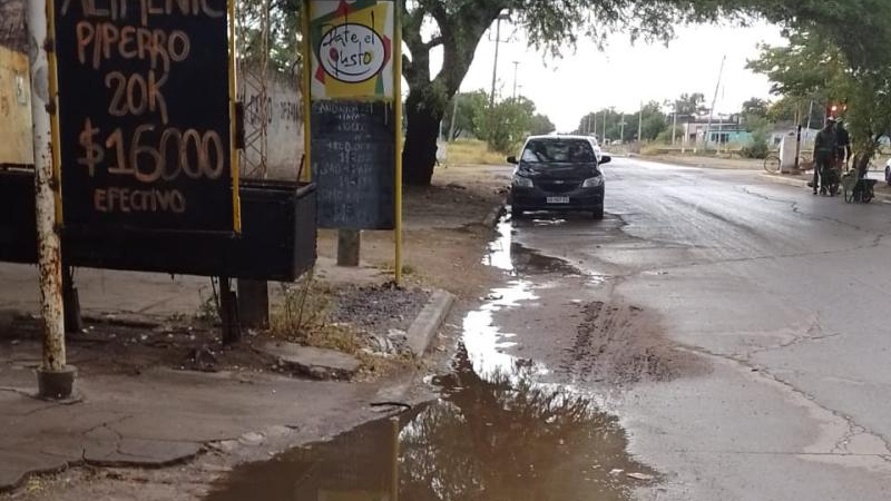 Gancedo fue la ciudad donde más llovió