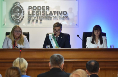 Zdero inaugura un nuevo período de sesiones ordinarias de la Legislatura