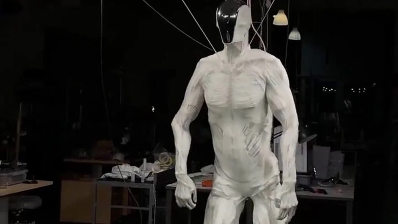 Así es Protoclone, el robot con inteligencia artificial que tiene esqueleto y músculos