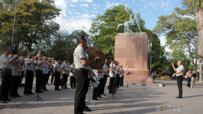 Recordaron el 213 aniversario de la creación de la Bandera