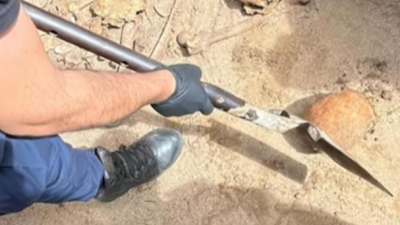 Hacía refacciones en su casa en Pinamar y encontró más de diez cráneos humanos