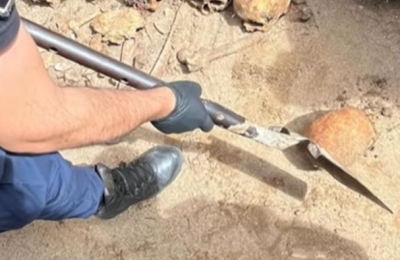 Hacía refacciones en su casa en Pinamar y encontró más de diez cráneos humanos