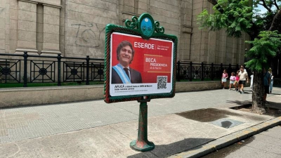 El Presidente promociona la universidad de Alberto Benegas Lynch