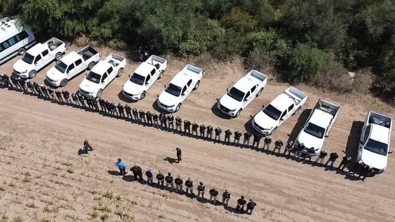 Allanaron cinco bunkers de venta de droga en Charata