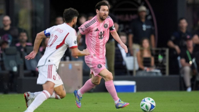 Nuevo récord de Messi en el empate del Inter Miami con Toronto FC