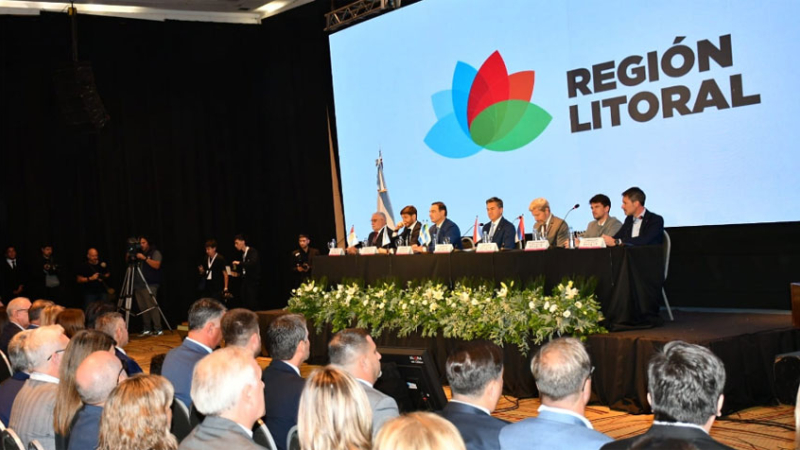3º Encuentro de Gobernadores del Litoral con eje sobre la hidrovía