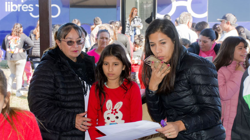Operativo "Ver para ser Libres" en Pampa del Infierno