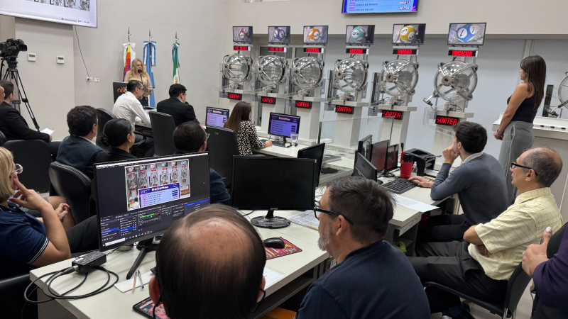 Participación récord de instituciones en los sorteos solidarios de Lotería Chaqueña